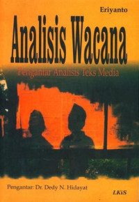 Image of Analisis Wacana: Pengantar Analisis Teks Media