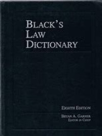 Image of Black's Law Dictionary