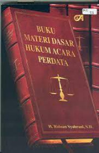 Image of Buku Materi Dasar Hukum Acara Perdata