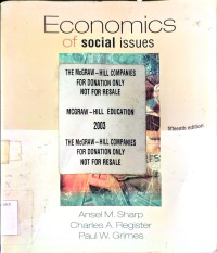 Image of Economics of Social Issues