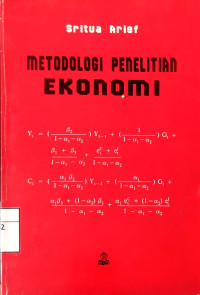 Image of Metodologi Penelitian Ekonomi