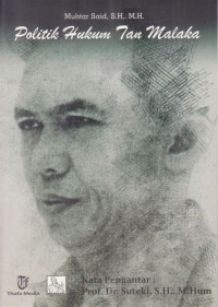 Image of Politik Hukum Tan Malaka