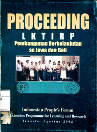 Image of Proceeding LKTIRP Pembangunan Berkelanjutan se Jawa dan Bali