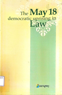 Image of The May 18: Democratic Uprising in Law