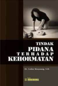 Image of Tindak Pidana Terhadap Kehormatan